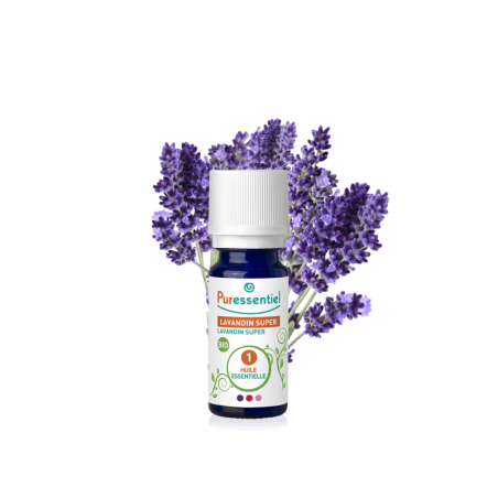 PURESSENTIEL HUILE ESSENTIELLE LAVANDIN SUPER BIO 10 ML