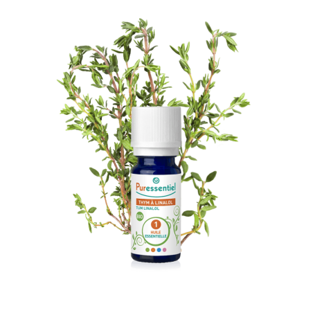 PURESSENTIEL HUILE ESSENTIELLE THYM À LINALOL BIO 5 ML