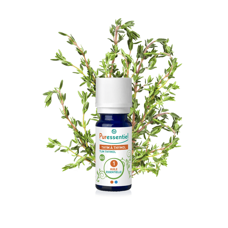 PURESSENTIEL HUILE ESSENTIELLE THYM À THYMOL BIO 5 ML PURESSENTIEL HUILE ESSENTIELLE THYM À THYMOL BIO 5 ML