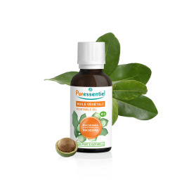 PURESSENTIEL HUILE VÉGÉTALE MACADAMIA BIO 30 ML