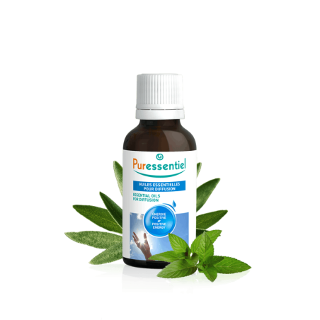 PURESSENTIEL HUILES ESSENTIELLES POUR DIFFUSION ÉNERGIE POSITIVE 30 ML