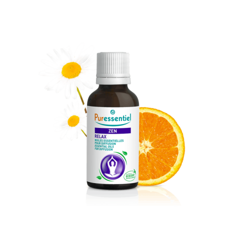 PURESSENTIEL HUILES ESSENTIELLES POUR DIFFUSION DIFFUSE ZEN 30 ML