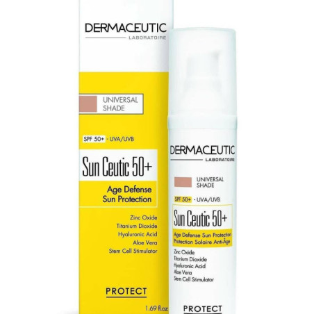 Dermaceutic Sun Ceutic Teinté 50 Protection Solaire Anti-Age 50 ML