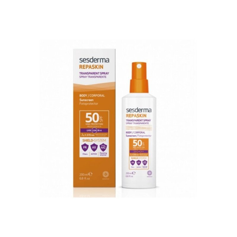 SESDERMA REPASKIN SPRAY TRANSPARENT SPF 50 200 ML