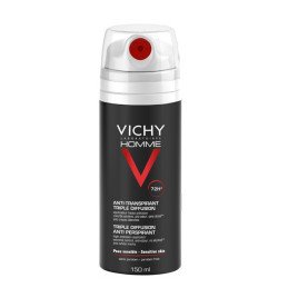 Vichy Homme Déodorant Anti-transpirant Triple Diffusion Spray 72h 150 ml