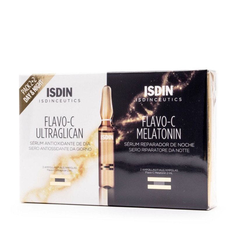 Isdin Flavo C 24h (Ultraglican + Melatonin) 2 + 2 Ampoules