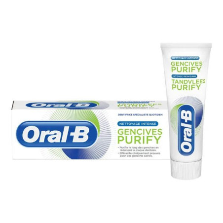 Oral-B Gencives Purify Dentifrice Blancheur 75ml