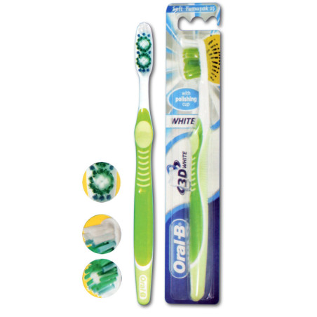 newBrosse 3D WHITE WHITE (Artica)  Medium