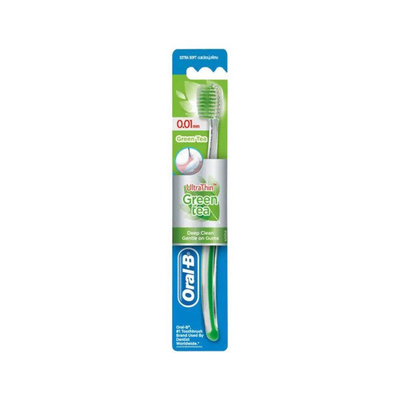 Brosse Toothbrush Ultrathin, Multi Green