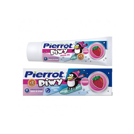 Dentifrice gel PIWY goût fraise 75 ml
