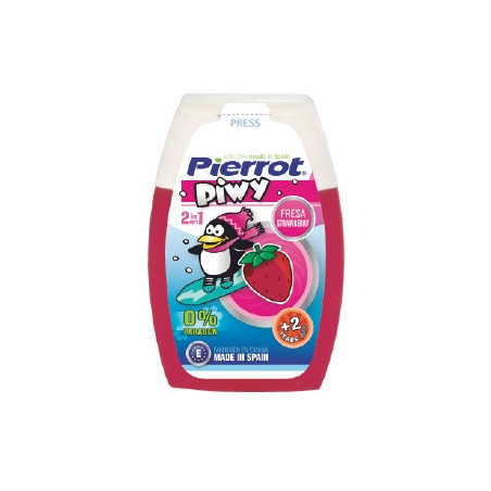 2 en 1 dentifrice gel junior PIWY 75 ml