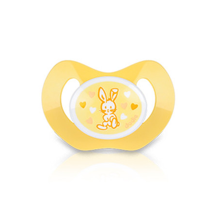 DODIE SUCETTE PHYSIOLOGIQUE 1 0-2M P49 LAPIN JAUNE