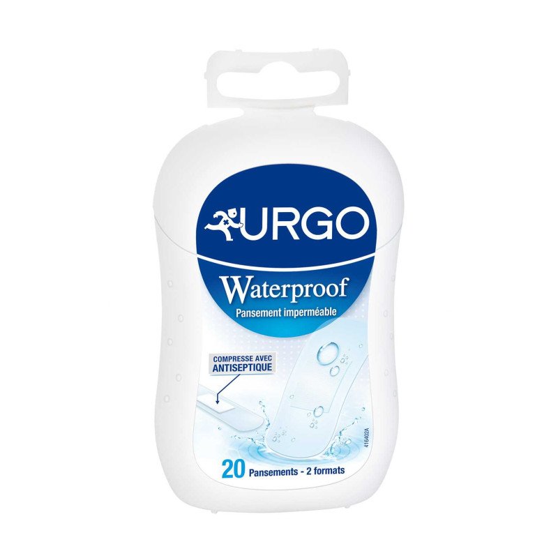 Urgo Waterproof 20 pts/2T boîte plastique