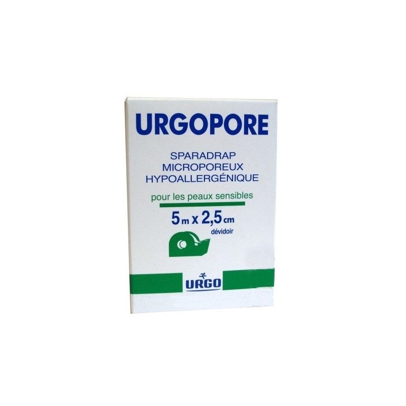 Urgopore 5m x 2,5cm dévidoir