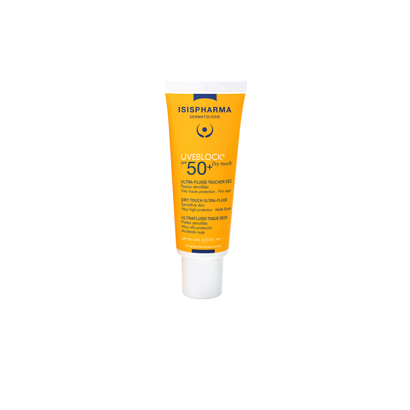 ISISPHARMA UVEBLOCK SPF 50+ DRY TOUCH INVISIBLE 40 ML