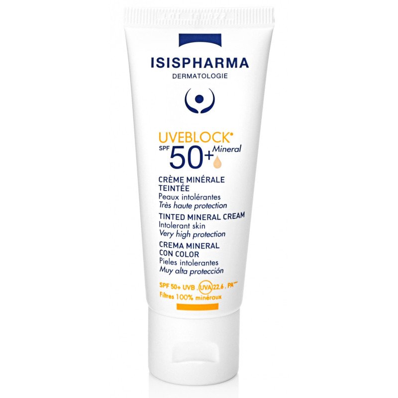 ISISPHARMA UVEBLOCK SPF 50+ MINERAL TEINTé 40 ML