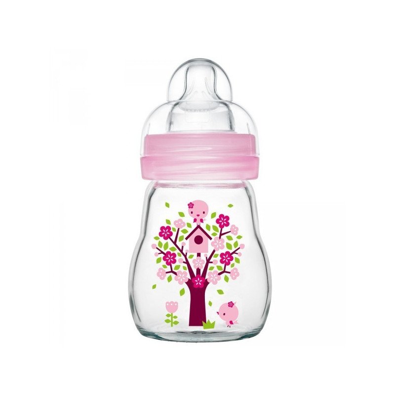 Biberon en verre 170 ml (Girl)