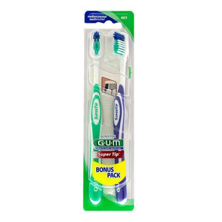 GUM BAD VOYAGEGUM BROSSE A DENT MEDIUM 1463 LOT DE 2