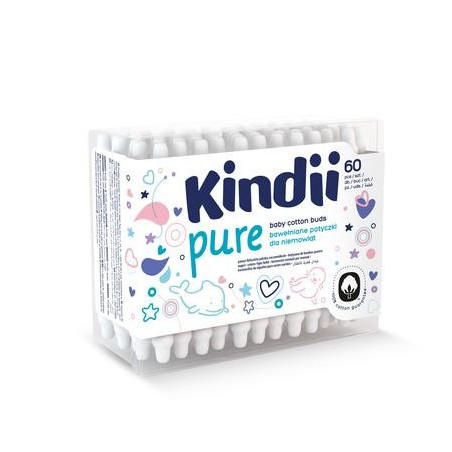 CLEANIC KINDII COTON TIGE  60 unités