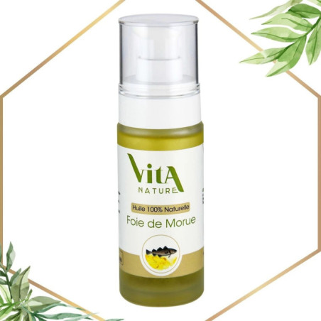 VITA NATURE HUILE DE FOIE DE MORUE 50 ML
