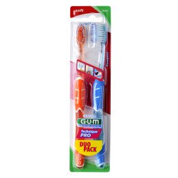 GUM Brosse à Dents Technique Pro Souple 1525 Pack de 2