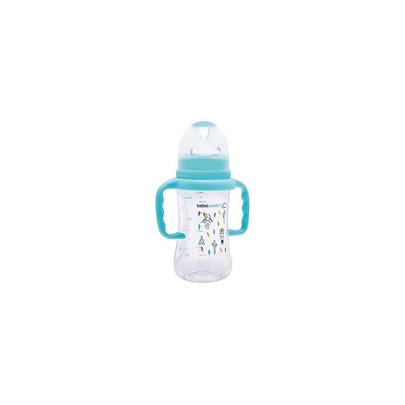 Bébé Confort Biberon Classique Maternity Avec Poignées Indians Bleu 270 ml 7750