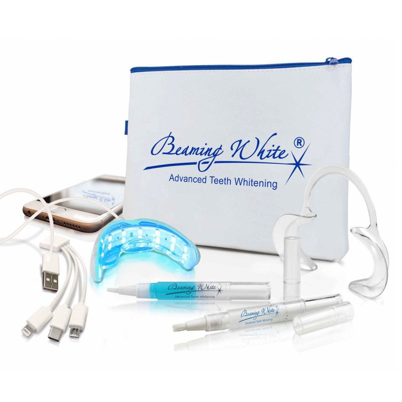 Beaming white Kit Smartphone de Blanchiment des Dents