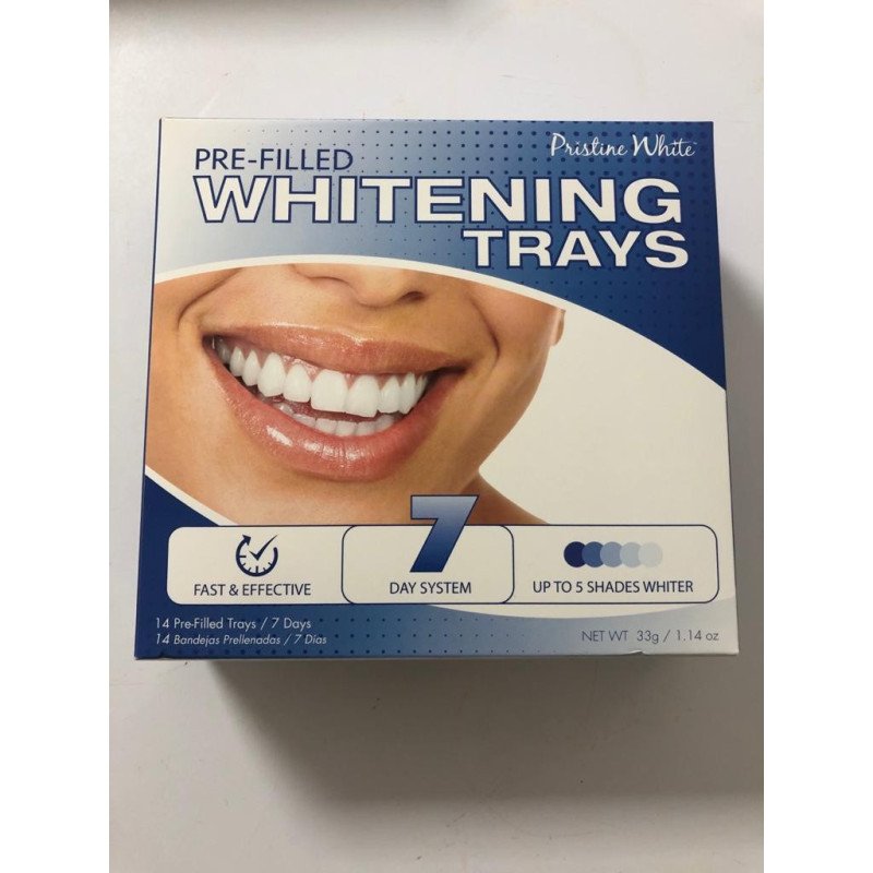 Beaming white Gouttières de blanchiment des dents whitening trays