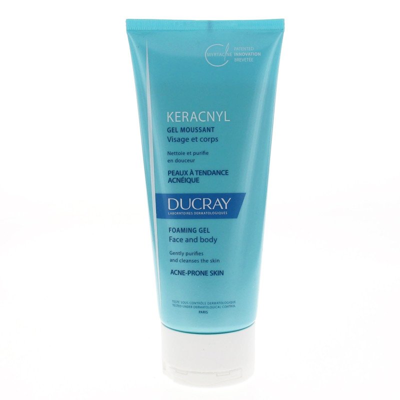 DUCRAY KERACNYL GEL MOUSSANT 200 ML