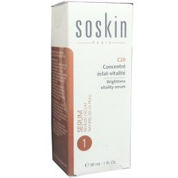 Soskin concentre éclat vitalité + vitamine c20 30 ml