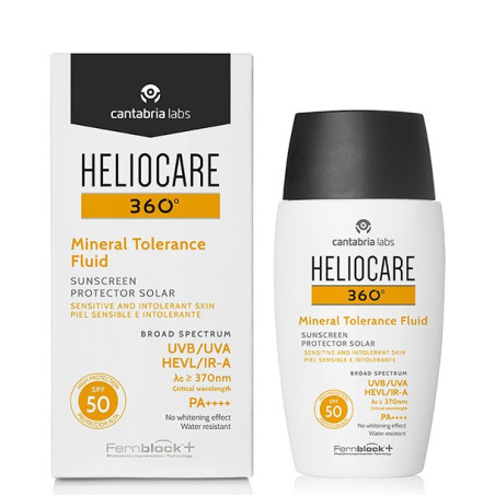 CANTABRIA LABS Heliocare 360º Mineral Tolerance Fluid SPF50+ 50 ml