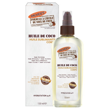 PALMER'S HUILE DE NOIX DE COCO POUR LE CORPS 150 ML