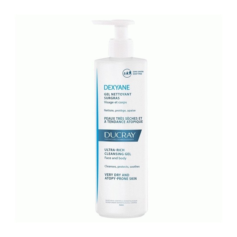 DUCRAY DEXYANE GEL NETTOYANT SURGRAS 400 ML