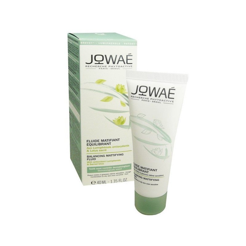 Jowaé fluide matifiant équilibrant 40 ml