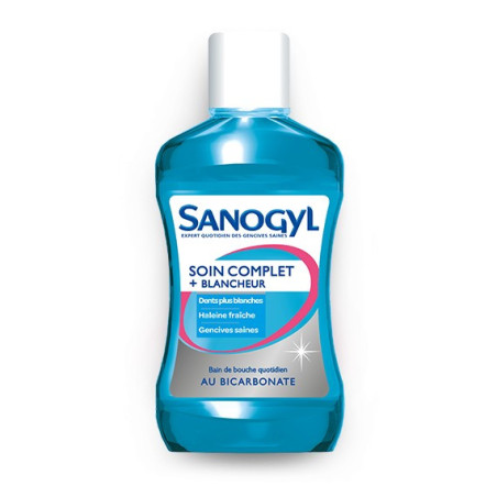 Sanogyl BAIN DE BOUCHE SOIN COMPLET + BLANCHEUR 500 ML