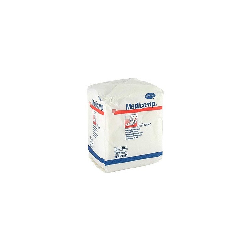 HARTMANN Medicomp® S 40 Compresses nontissé non stériles 10 x 10 cm 100 unités