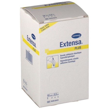 HARTMANN Extensa Bande adhésive élastique 10 cm x 2,5 m