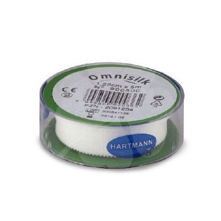 HARTMANN Omnisilk Sparadrap 2,5 cm x 5 m