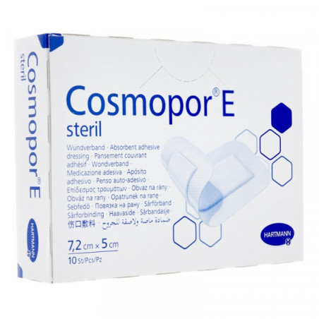 HARTMANN Cosmopor® E Pansement Adhésif 7,2 X 5 cm 10 unités