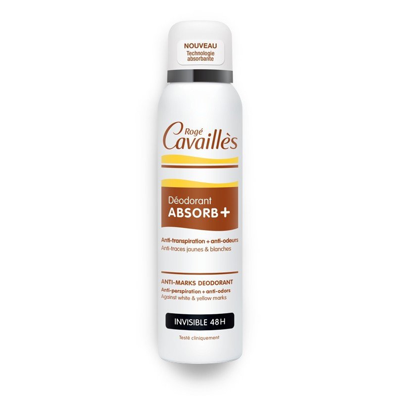 ROGÉ CAVAILLÈS DÉODORANT ABSORB+ INVISIBLE 48H SPRAY 150 ML