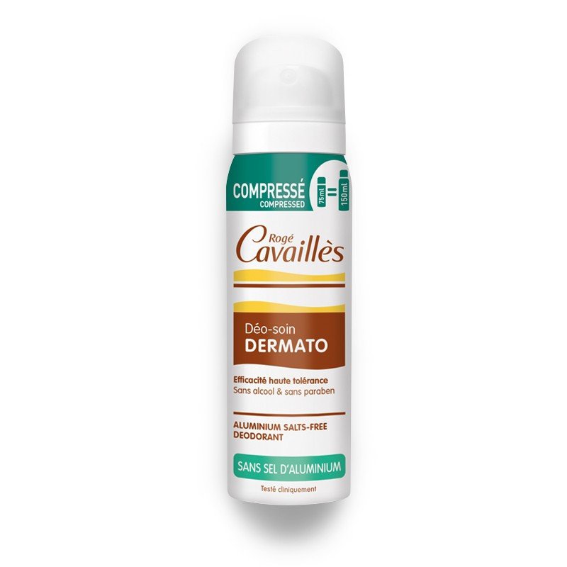 ROGÉ CAVAILLÈS DÉODORANT SOIN DERMATO SPRAY COMPRESSÉ 75 ML