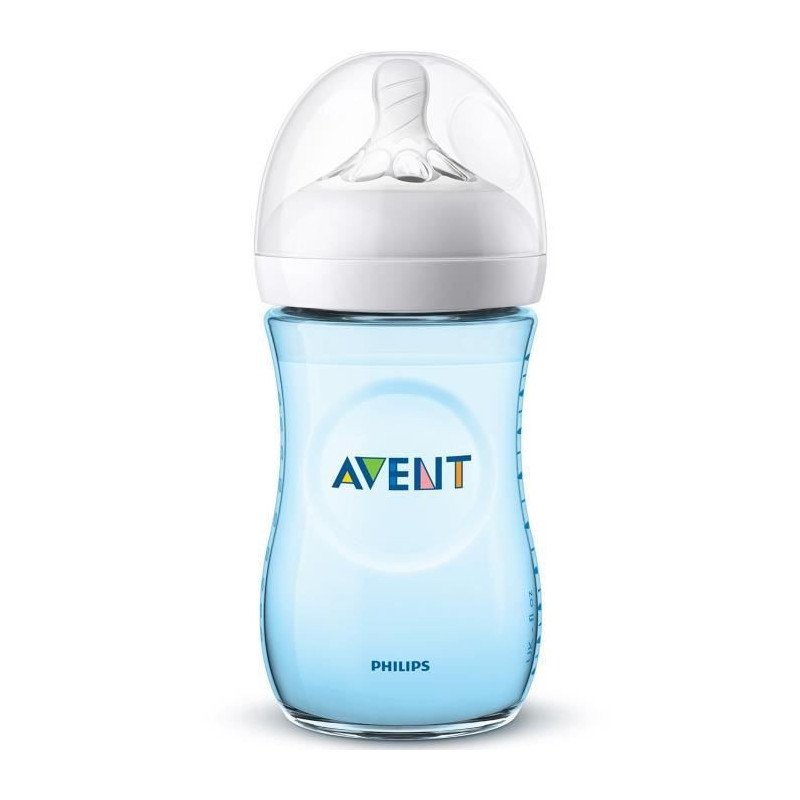 AVENT Biberon Natural BLEU 260 ML