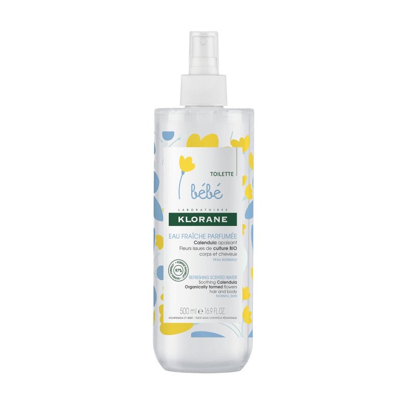 Klorane Bébé Eau fraîche parfumée au Calendula 500 ML