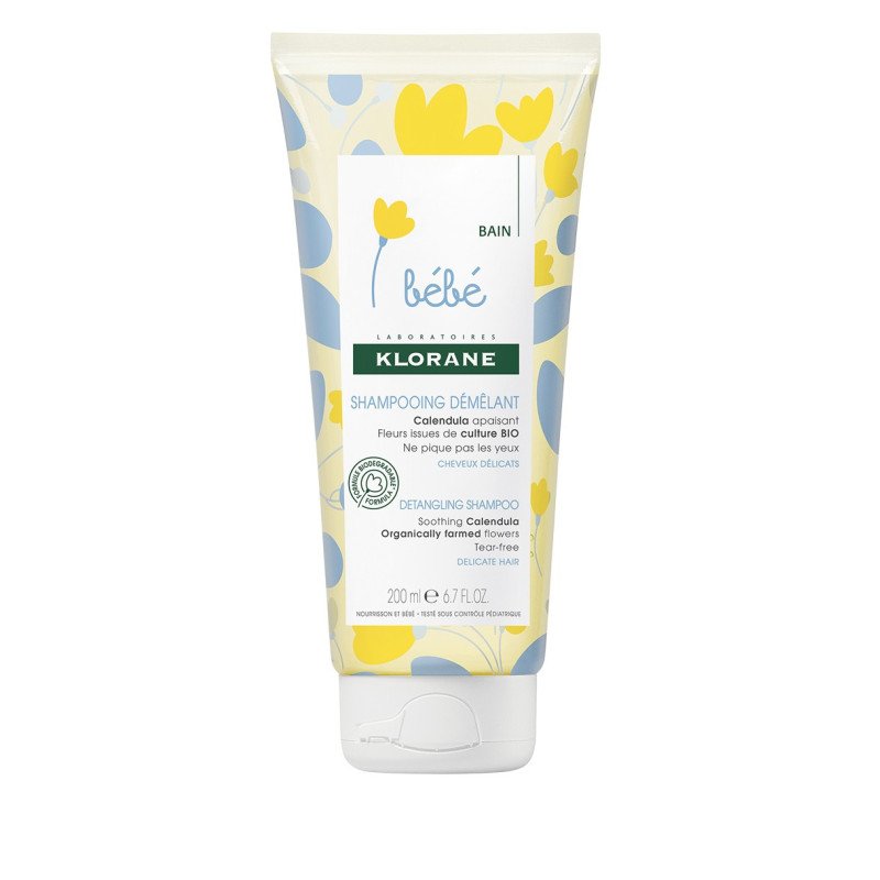 Klorane Bébé Shampoing démêlant au Calendula 200 ML