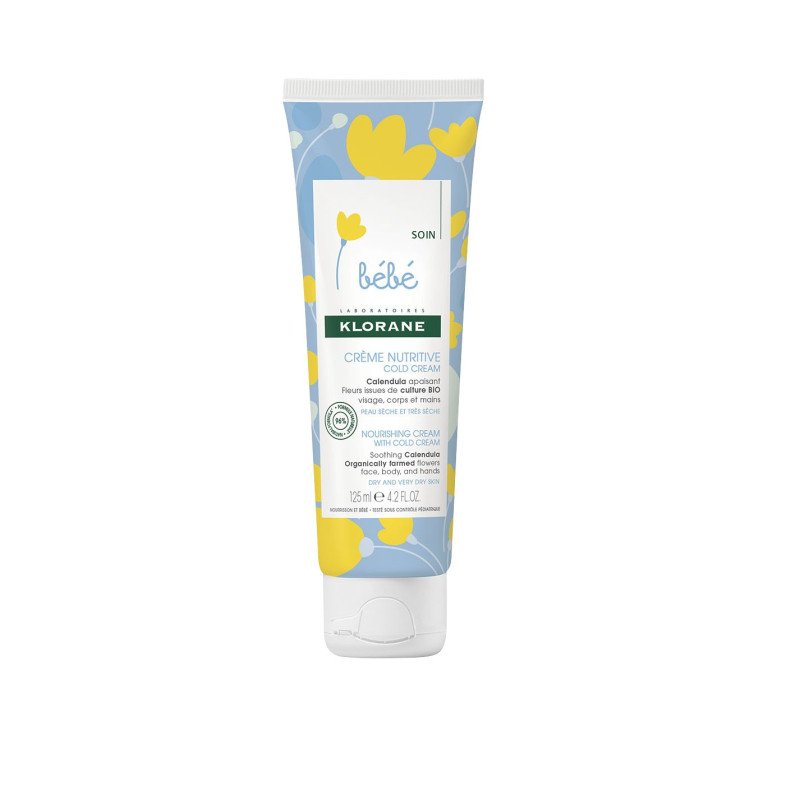 Klorane Bébé Crème nutritive au Cold Cream 40 ML