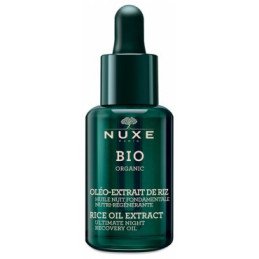 NUXE BIO ORGANIC HUILE NUIT FONDAMENTALE NUTRI RÉGÉNÉRANTE 30 ML