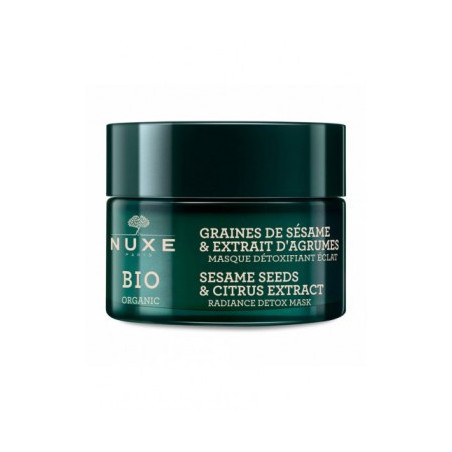 NUXE BIO ORGANIC MASQUE DÉTOXIFIANT ÉCLAT 50 ML