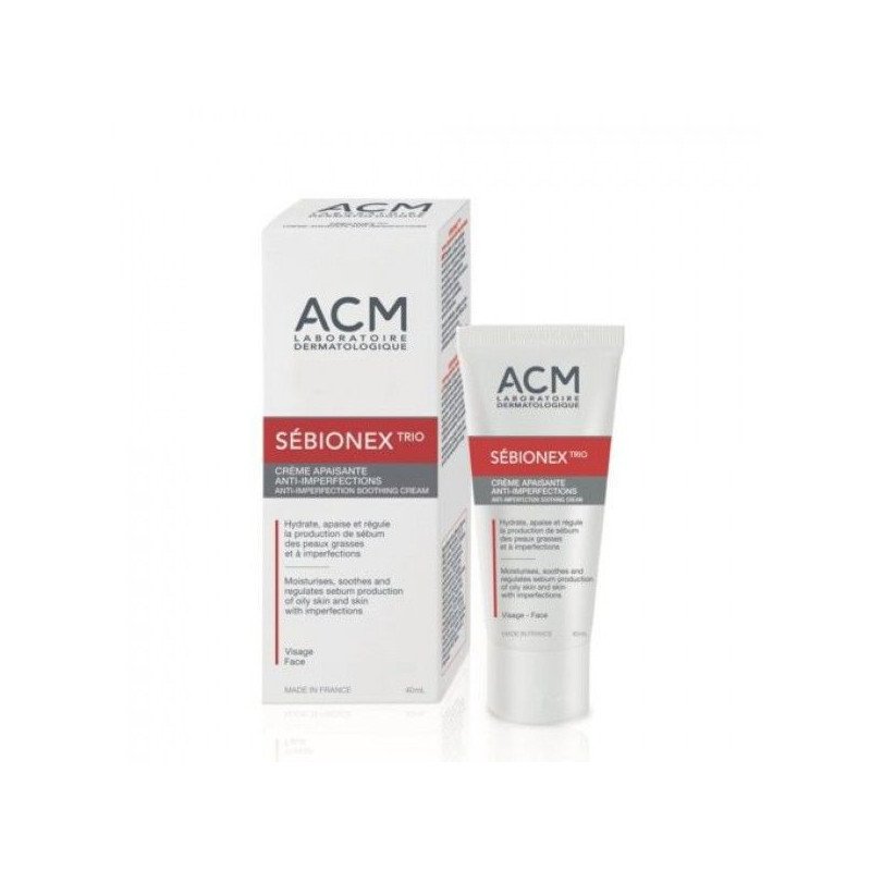 ACM Sebionex Trio Crème Apaisante Anti-imperfection 40 ml