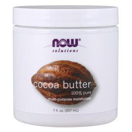 NOW SOLUTIONS BEURRE DE CACAO PUR 207 ML