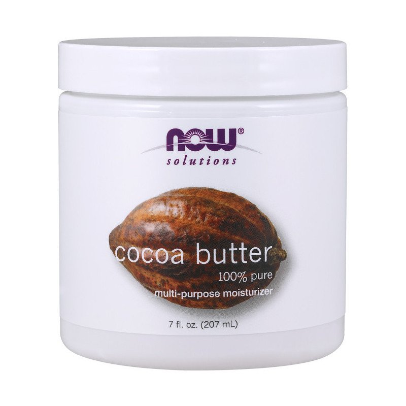 NOW SOLUTIONS BEURRE DE CACAO PUR 207 ML